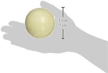 Chuckit! Glow in the Dark Bouncy Ball for Dogs, Dog Toy, Max Glow Balls, 3 Inch, Large (Pack of 12)