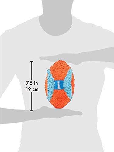 Chuckit! Indoor Fumbler Roller Dog Toy, Orange and Blue, 7.5in | Interactive Dog Toy for Boredom, Indoor Fumbler Roller Toy for Dogs, Orange and Blue, Sized at 7.5 In