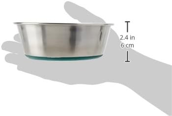 Van Ness Pets Small Stainless Steel Dog Bowl, 24 OZ 