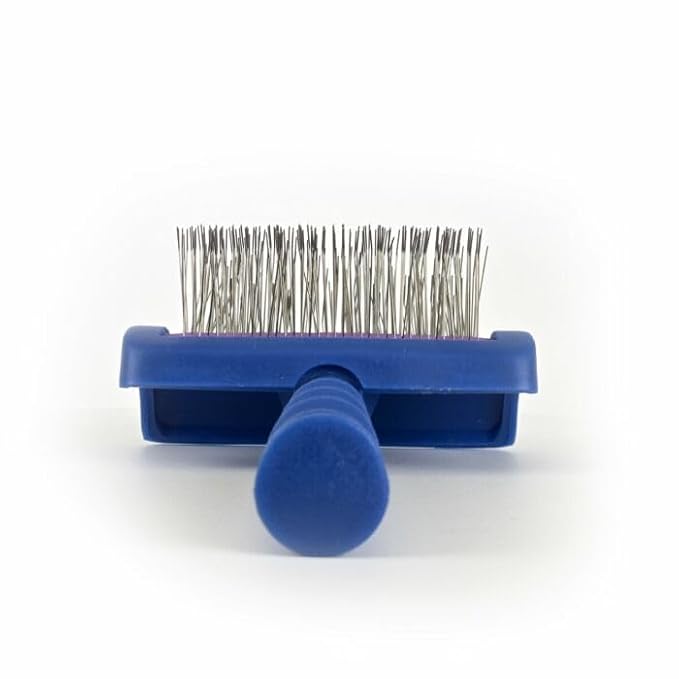 Show Tech Tuffer Than Tangles LongReach Medium, Slicker Brush for Dog Grooming, Dog Brush for Doodle Breeds, Dematting, Remove Undercoat