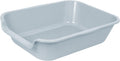 Extra Large Low Entry ABS Cat Litter Box, Grey, 20" L x 15.5" W, 1 Pack | Durable low entry litter box, non-stick, odor-free, ideal for seniors, kittens, rabbits, large cats and multi-pet homes.