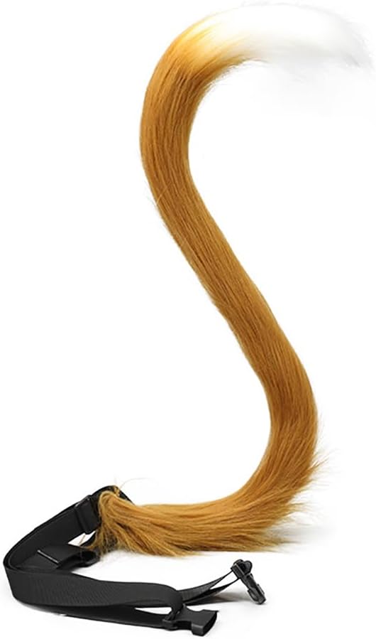 Cat Tail Cosplay 31.5" Long Plush Animal Tail for Halloween Party Fancy Dress Costume Accessories