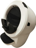 Max Shield w/Steps Attachment Compatible with Litter-Robot 4 : Anti-Flicking, One-Piece Design (Black Max Shield w/Steps Attachment)