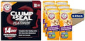 Bundle of ARM & Hammer Clump & Seal Platinum Cat Litter, 18 lbs + ARM & HAMMER Cat Litter Deodorizer Double Duty, 30 oz, 6 Pack