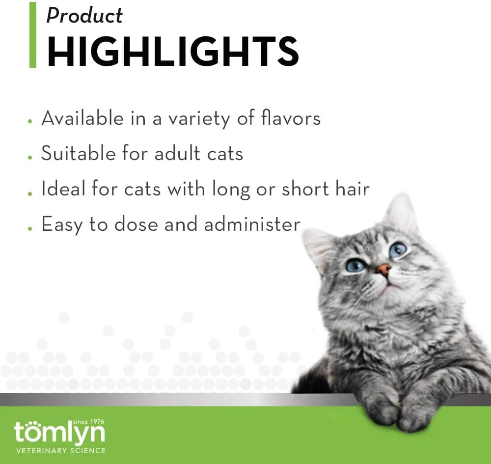 Tomlyn Laxatone, Catnip Hairball Gel for Cats, 2 Pack