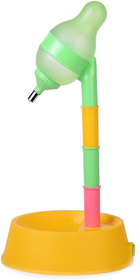 NACOCO Pet Standing Water Dispenser Cat Dog Standing Bowl with Detachable Pole Automatically Feeding Water Height Adjustable 