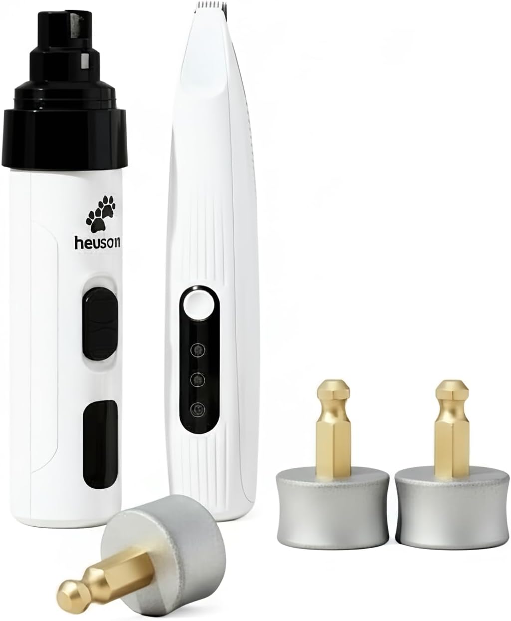 Save 10% on Silent Groom Pro Pet Nail Grinder + Replacement Drum Grinders (3 pcs) + Pet Paw Trimmer