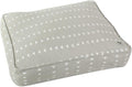 Molly Mutt Light Gray Dog Bed Cover, Non-Toxic & 100% Cotton, 22"x27"x5"