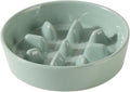 Havniva Ceramic Slow Feeder Dog Bowls, 6.1 in Slow Feeder for Small Breed