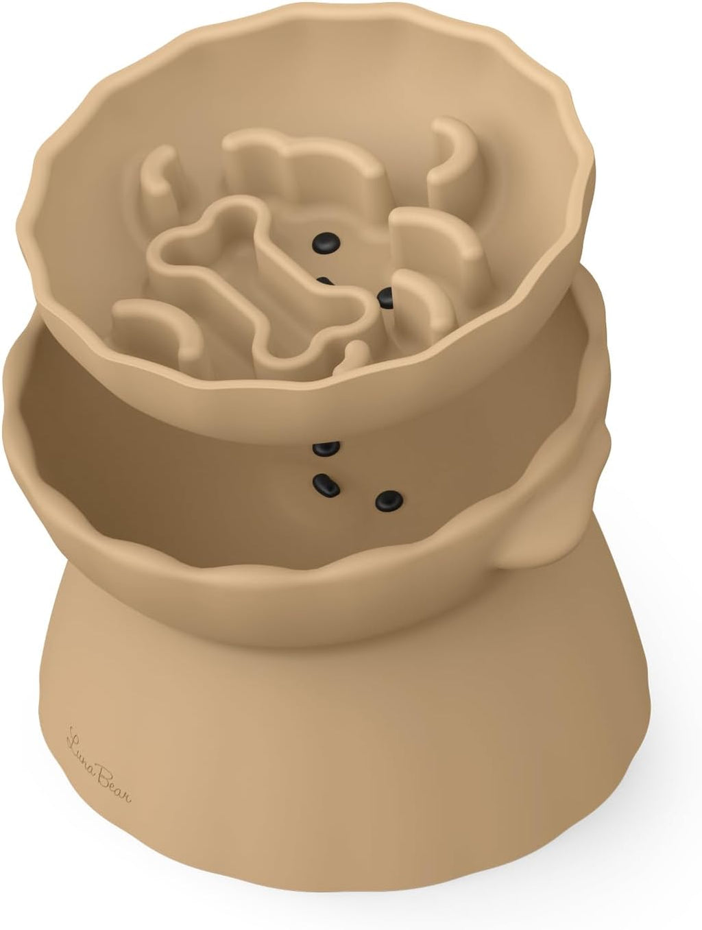 Slow Feeder Dog Bowls Made of Premium Food-Grade Silicone