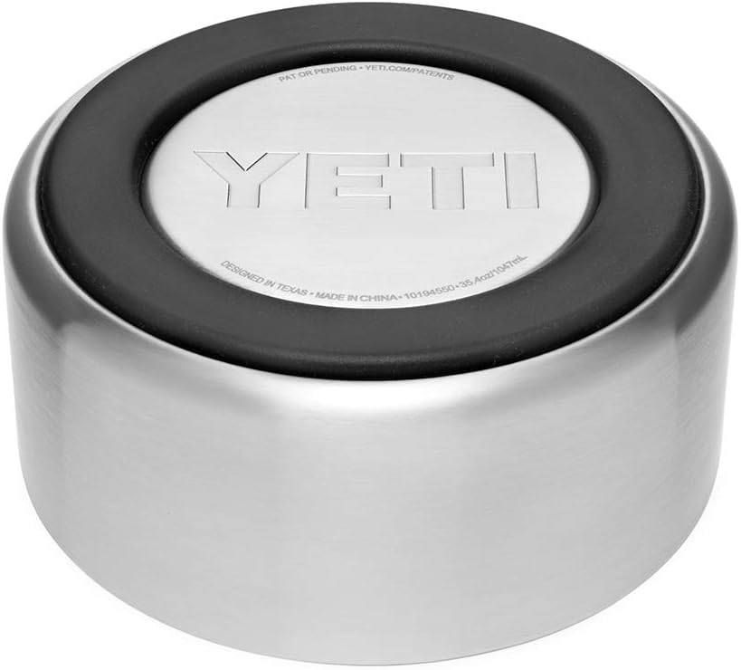 YETI Boomer 4, Stainless Steel, Non-Slip Dog Bowl, Holds 32 Ounces 