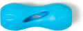 WEST PAW Qwizl Durable Zogoflex Dog Puzzle Toy for Mental Stimulation, and Enrichment - Treat Dispensing for Bully Sticks and Dental Sticks - Dishwasher Safe - Made in USA - Small - Aqua