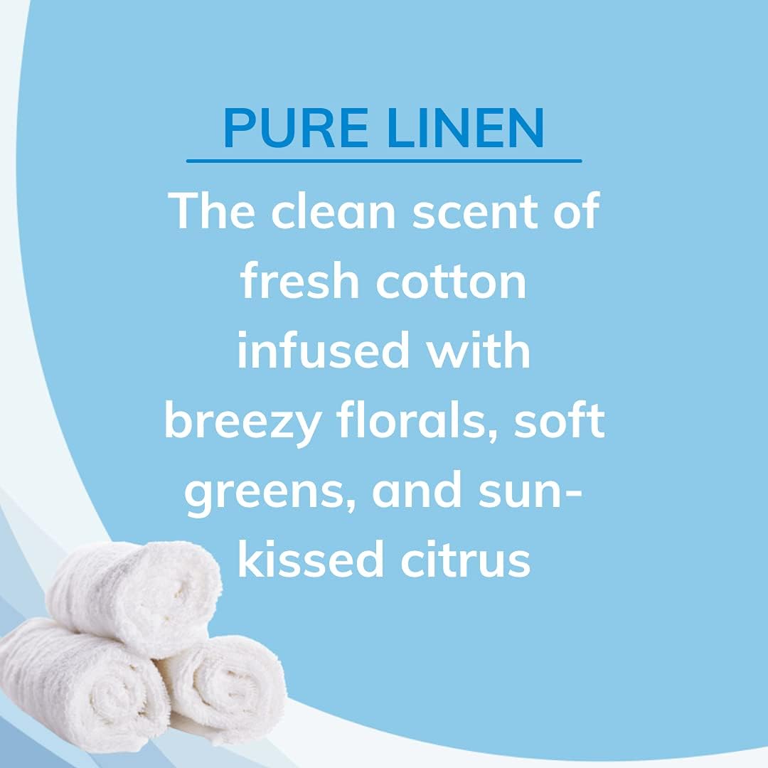 Citrus Magic Solid Air Fresheners, Pure Linen, 8 Ounce, Pack of 6