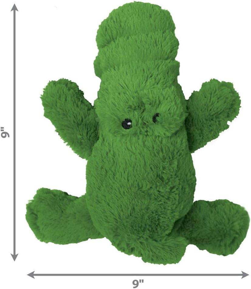 KONG Cozie Ali Alligator Plush Dog Toy, for Medium Dogs