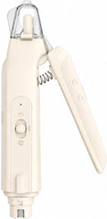 2-in-1 Dog Nail Clippers & Cat Nail Clippers Trimmers for Large Medium Small Dogs Cats Claw Trimmer Quick Sensor and Safety Guard USB Rechargeable with 2 LED Lights Dogs Nail Trimmer (Pearl White)