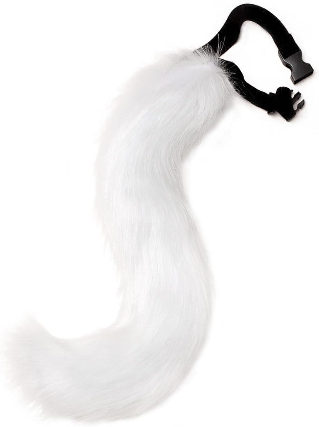 COSYEARS Faux Fur Fox Wolf Tail Animal Dog Furry Tails for Halloween Party Cosplay Accessory