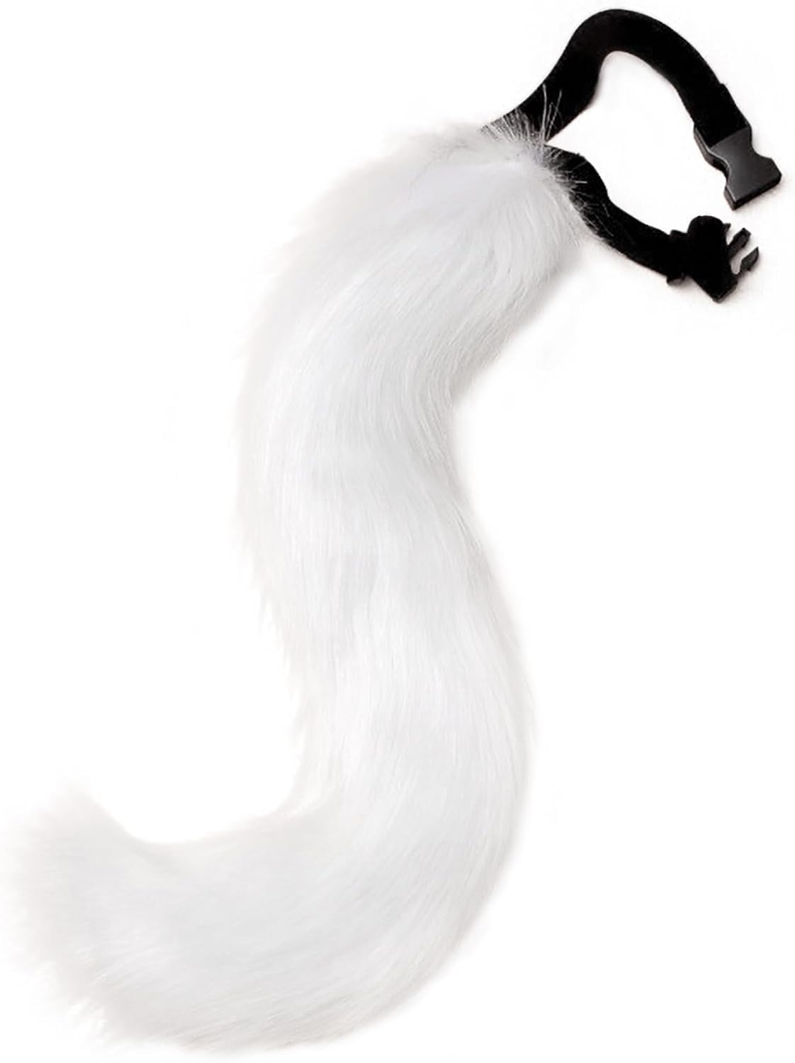 COSYEARS Faux Fur Fox Wolf Tail Animal Dog Furry Tails for Halloween Party Cosplay Accessory