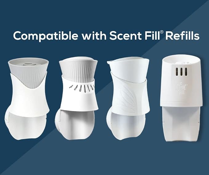 Scent Fill Clean Pet Plug in Air Freshener, 4 Scented Oil Refills