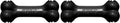 KONG - Extreme Goodie Bone Most Durable Natural Rubber Dog Bone for Power Chewers - Black - for Medium Dogs (Pack of 2)