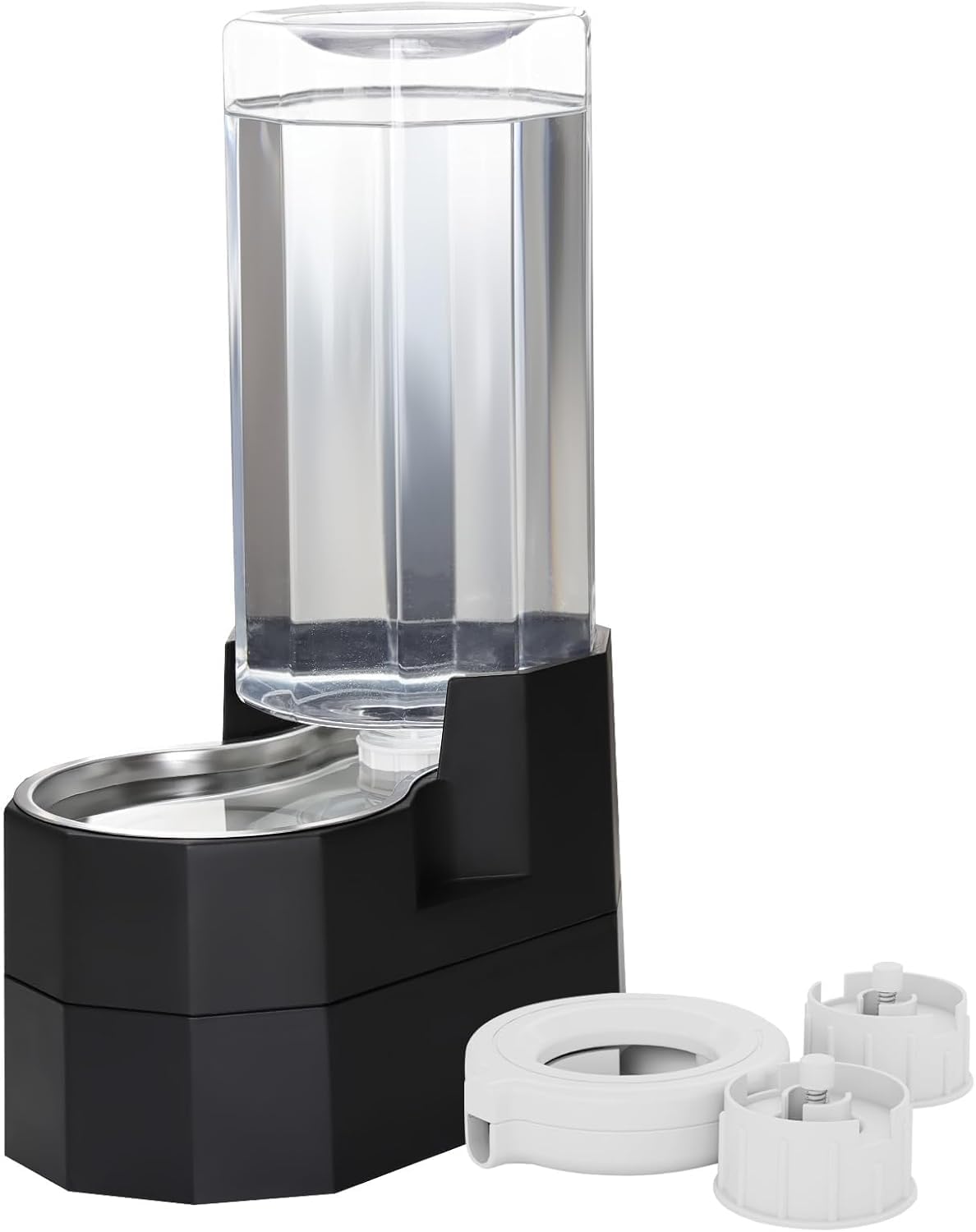 RIZZARI 9L Gravity Dog Water Dispenser: Elevated Filtered Station