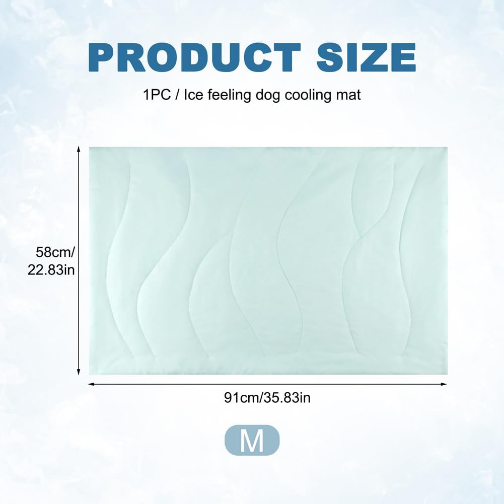 Dog Cooling Mat for Large Dogs, Double-Sided Waterproof Cooling Pad
