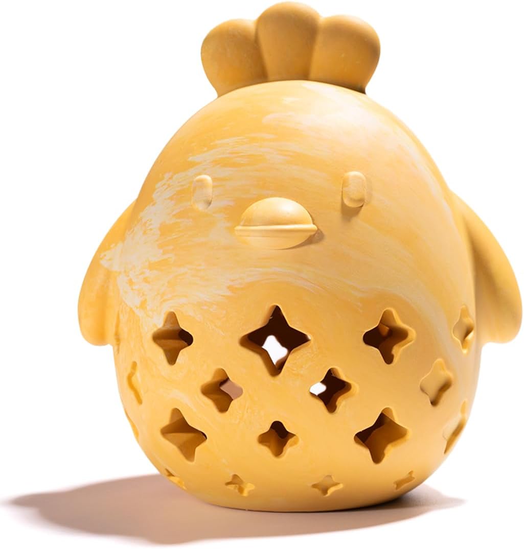 MewaJump Dog Toy Treat Food Dispenser Puzzle Rubber Chew Toys Stuffed Ball