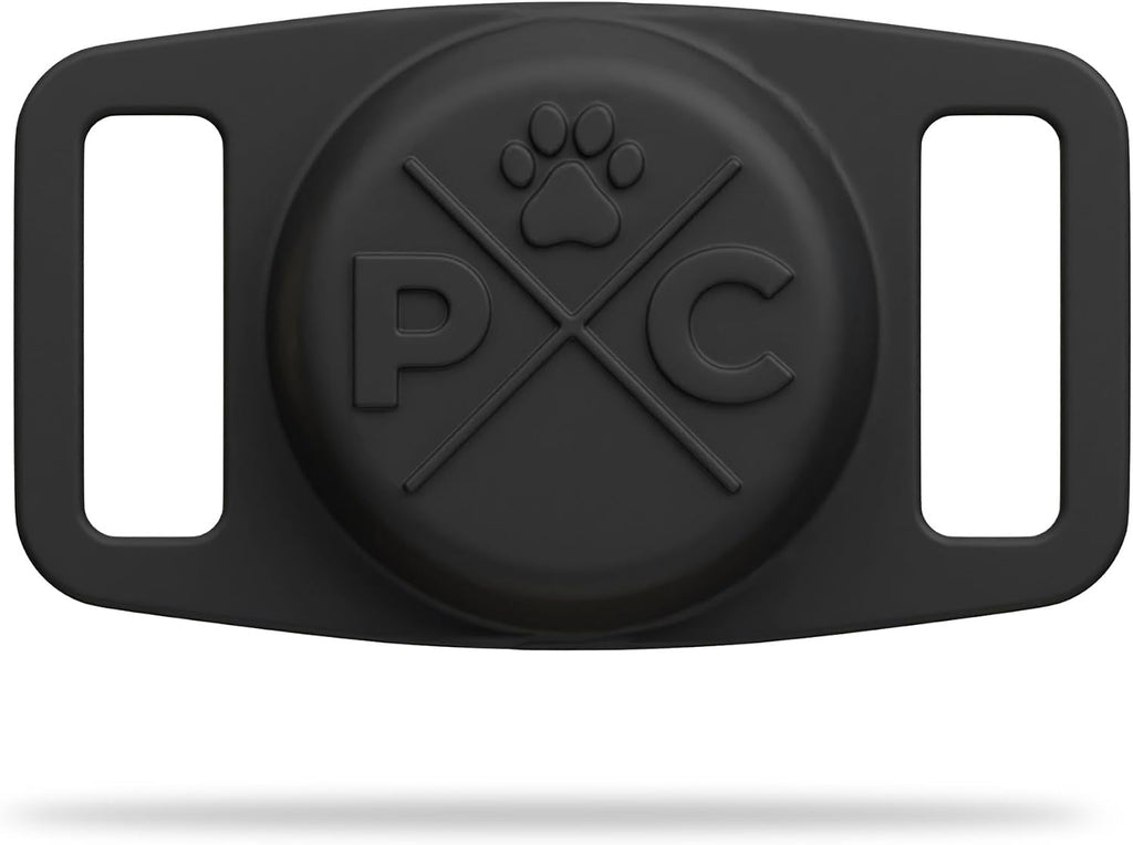Pup Culture AirTag Dog Collar | Durable & Protective Holder - Track Your Pet Using Apple Technology - for Dogs and Cats