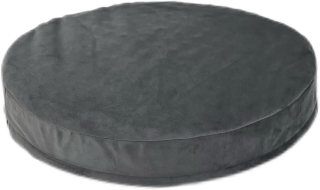 Waterproof Round Dog Bed with Removable Cover and Liner 27 Inch