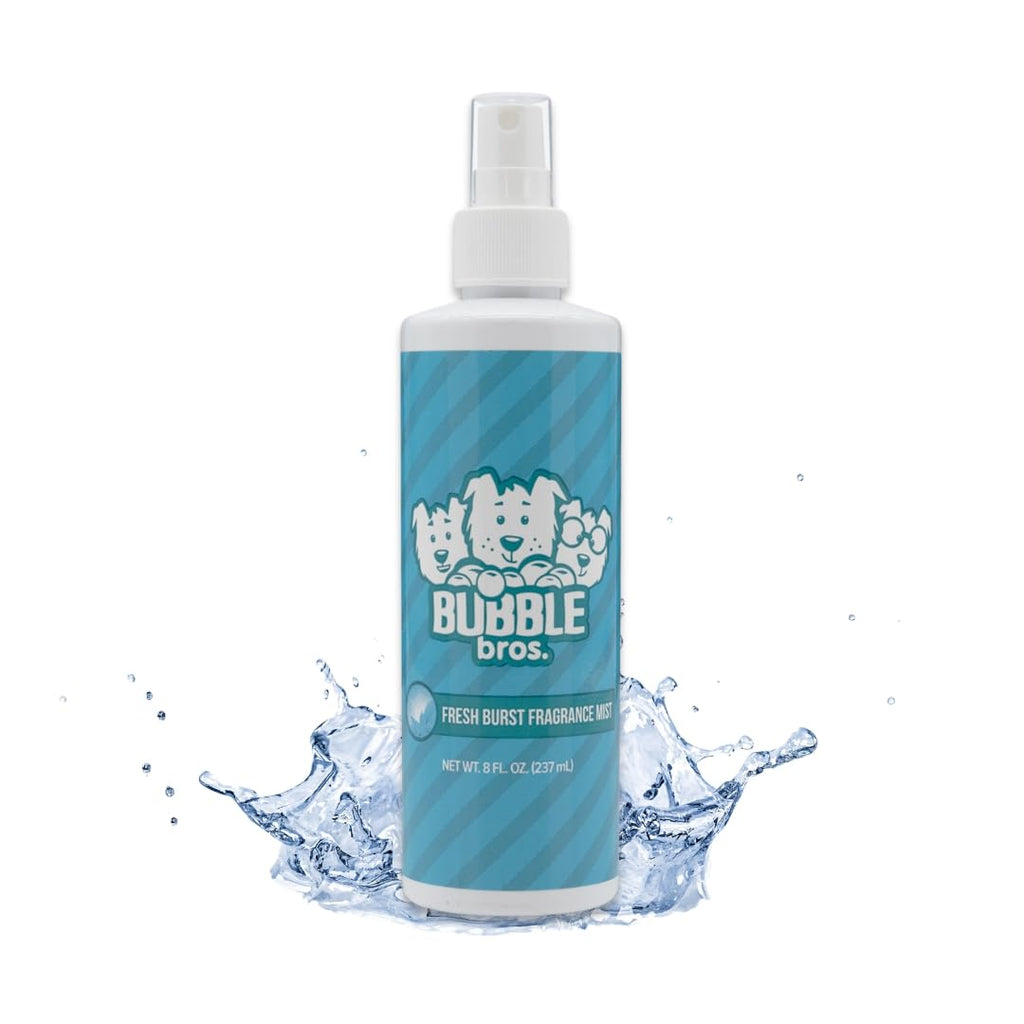 Bubble Bros. Fragrance Mist Pet Grooming Cologne, 8 oz - Natural, Professional Groomer Grade, Perfume Deodorant for Dogs and Cats, Long Lasting, (Fresh Burst)