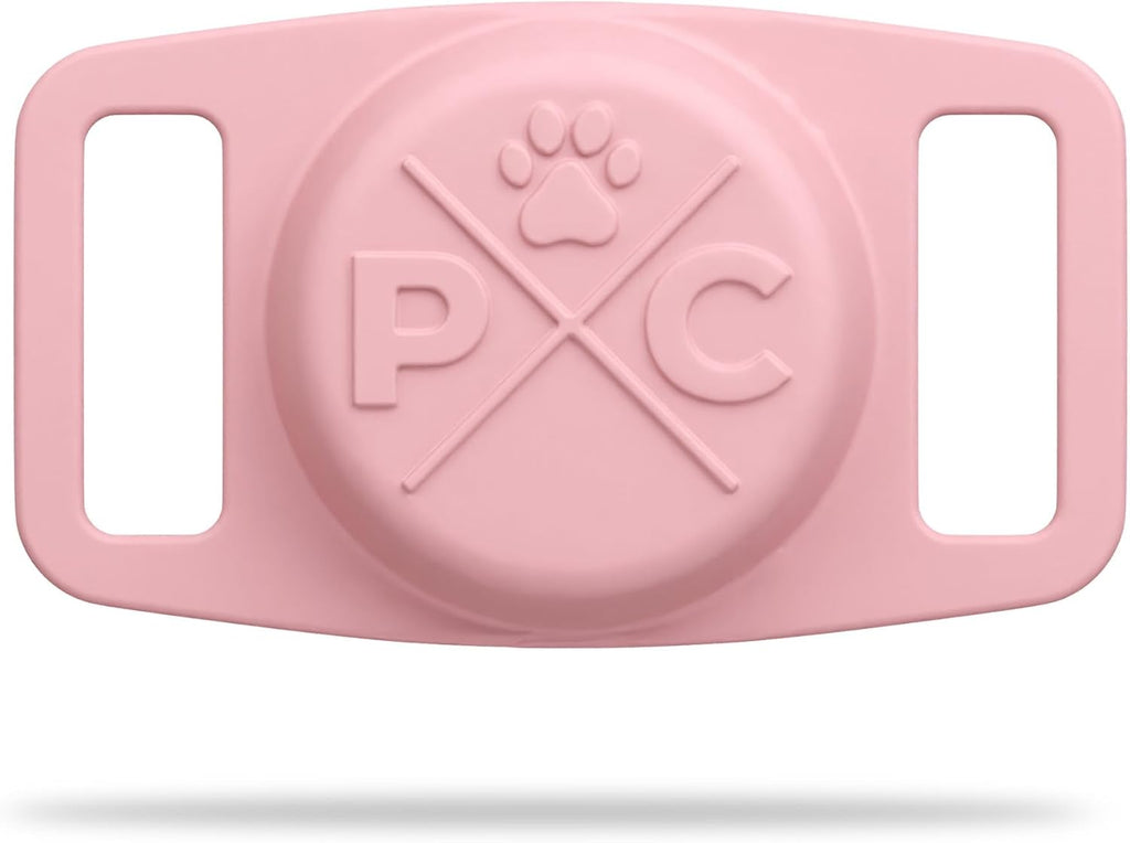 Pup Culture Protective Airtag Case for Dog Collar Holder, Loop for GPS for Pet Tracker Apple iPhone, Airtag