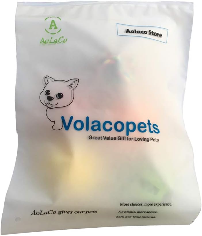 Volacopets Puppy Toys for Teething, Puppy Chew Toys for Small Dogs, Puppy Supplies, Blue, Small Breed Corgi Size, 5 Pack