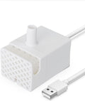 oneisall Replacement Pump for PWF-002, Ultra Quiet Water Pump with 4.9 ft Power Cable