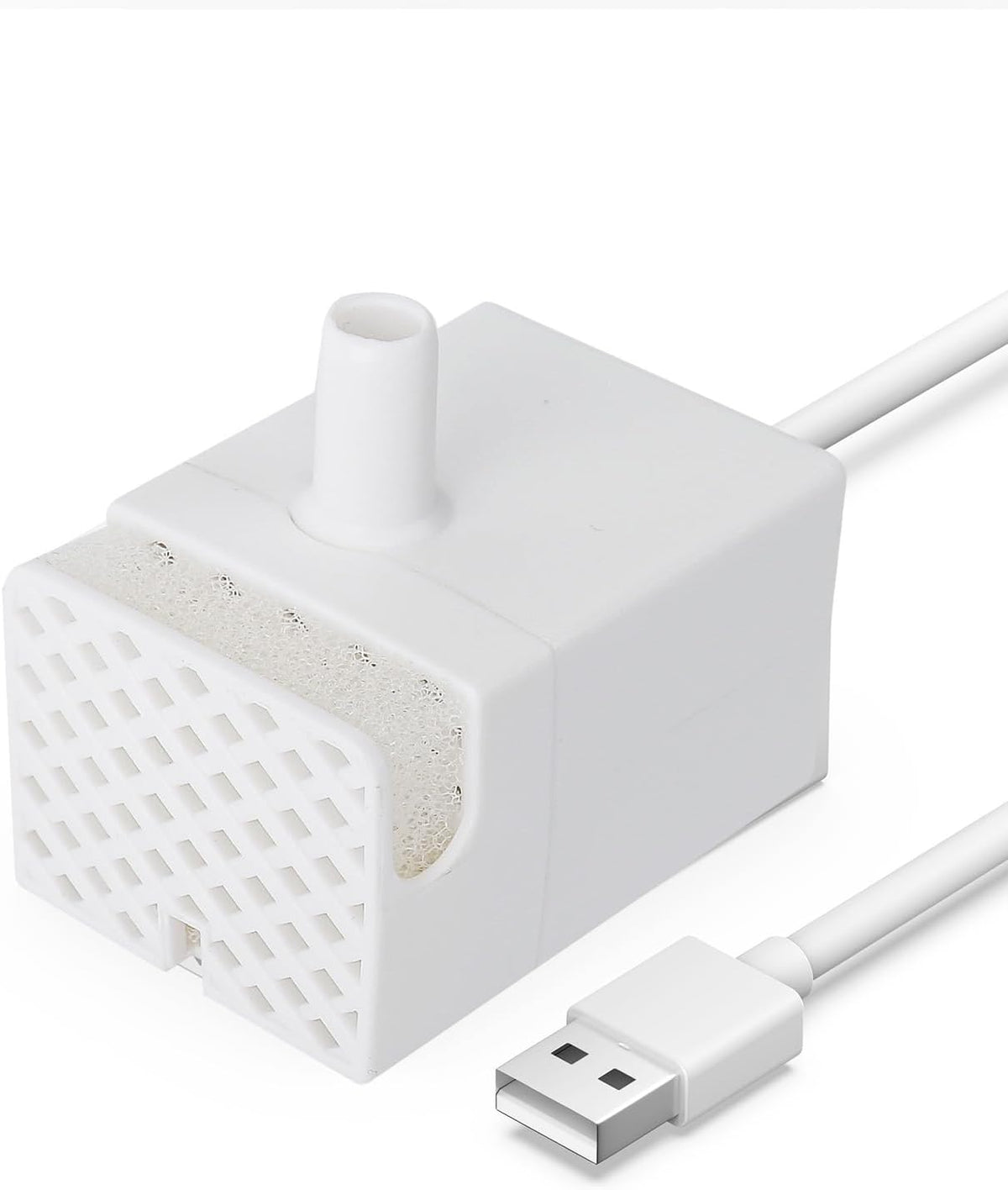 oneisall Replacement Pump for PWF-002, Ultra Quiet Water Pump with 4.9 ft Power Cable