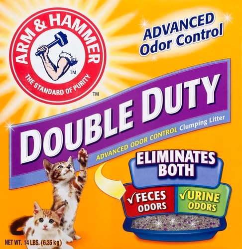 Arm & Hammer Double Duty Litter, 14 Lbs (Packaging May Vary)
