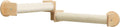 Trixie Cat Wall Furniture Set 5 - Cat Wall Corner Scratcher, Climbing Shelves - 2 Sisal Rope Scratching Posts - Elevated Shelf - Natural/White