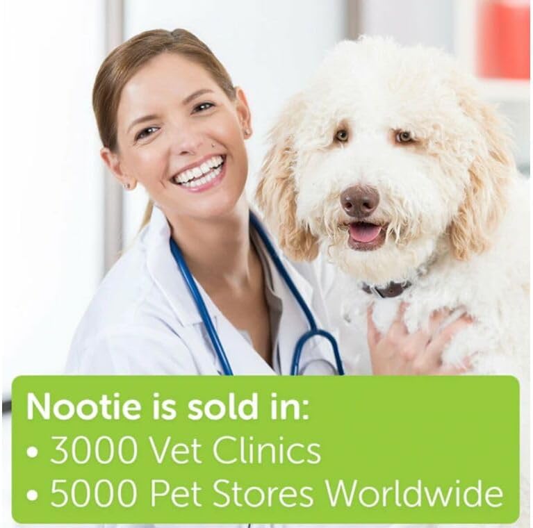 Nootie Waterless Shampoo Wipes, Cucumber Melon, Long-Lasting Fragrance | 70 Count, sold in 10,000+ vet clinics & pet stores, made in USA 
