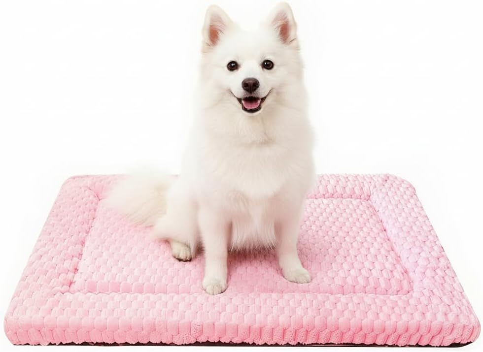 Dog Bed Mat - Reversible Dog Crate Bed Mats, Soft & Breathable Kennel Pad, Durable Crate Bed for Small Medium Large Dogs & Cats
