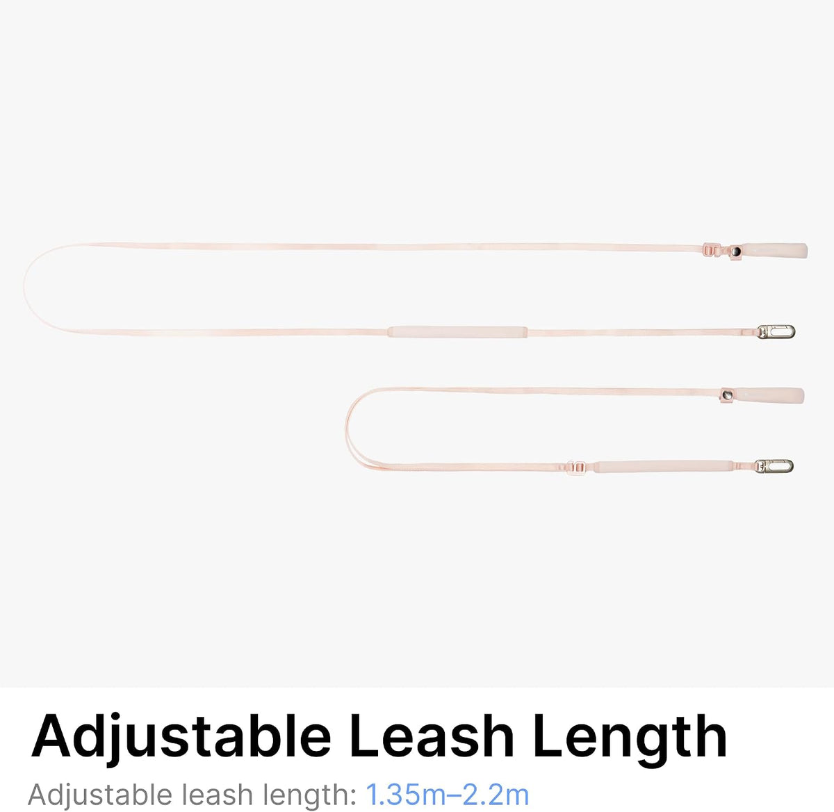 Ultra Lightweight Cat Leash Adjustable Cat Leash, Midnight Black