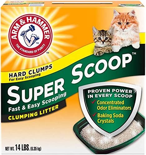 Arm & Hammer Super Scoop Clumping Litter Fresh Scent 14lb