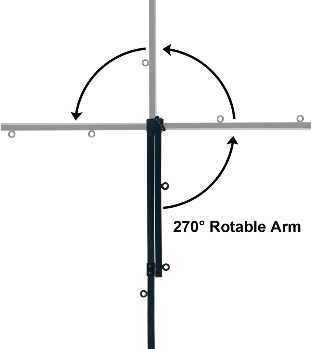 SHELANDY Pet Grooming arm with clamp for Large and Small Dogs - 35 inch Height Adjustable and Free Two No Sit Haunch Holder,Black 