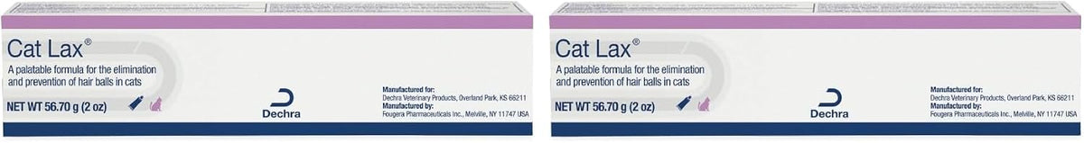 CatLax for Hairball Elimination and Prevention in Cats, 2 oz (Pack of 2)