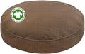 Molly Mutt Woodstock Dog Bed Duvet Cover, GOTS-Certified 100% Organic Cotton Canvas Cover for Dog, Puppy, or Cat Bed, Durable, Washable, and Free of Harmful Chemicals, Round, 36"x5"