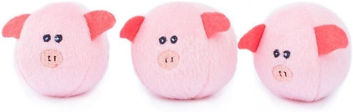 ZippyPaws Burrow Interactive Dog & Puppy Toys for Boredom - Pig Barn