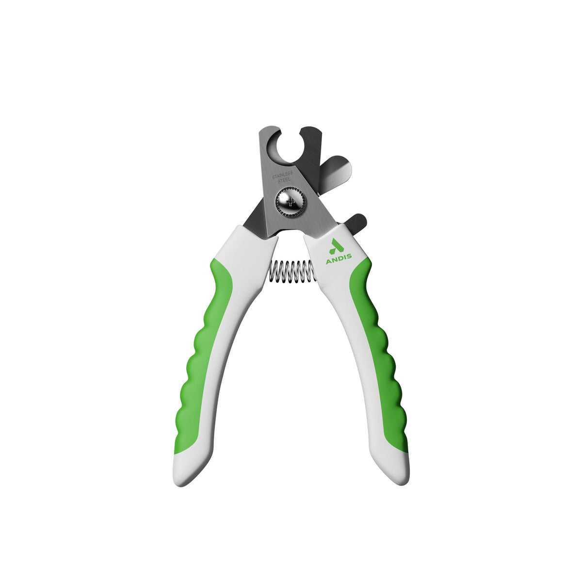 Andis 68575 Animal Nail Cutter for Small Breeds, White/Green
