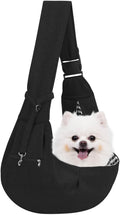 Adjustable Dog Sling Carrier with Pocket, Puppy Carrier for Small Dog & Cat