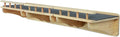 SHENGOCASE 47.2" x 11.8" Natural Wood Wall Mounted Cat Shelves