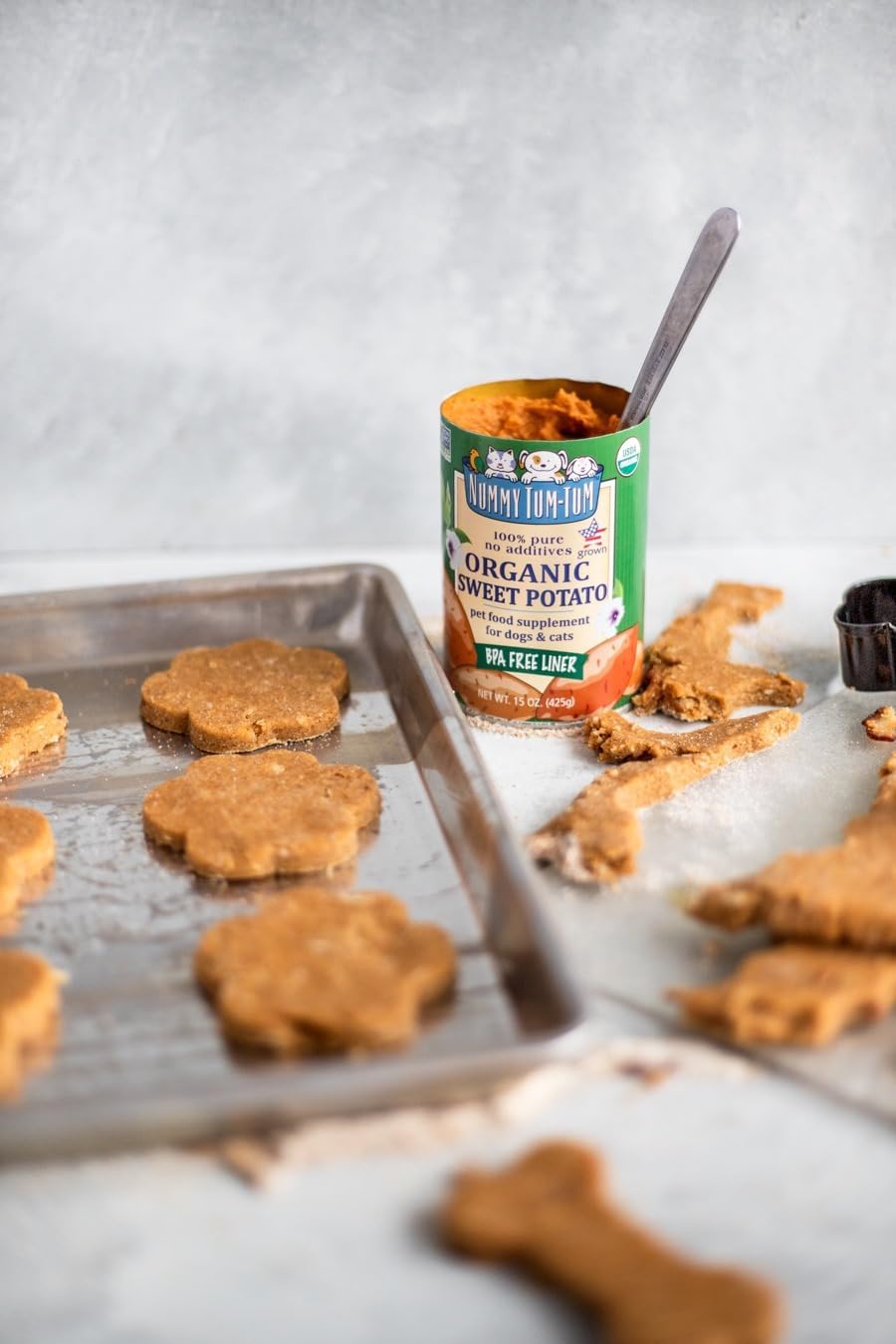 Nummy Tum Tum Organic Sweet Potato Puree For Pets, 15 Oz (Pack of 12)