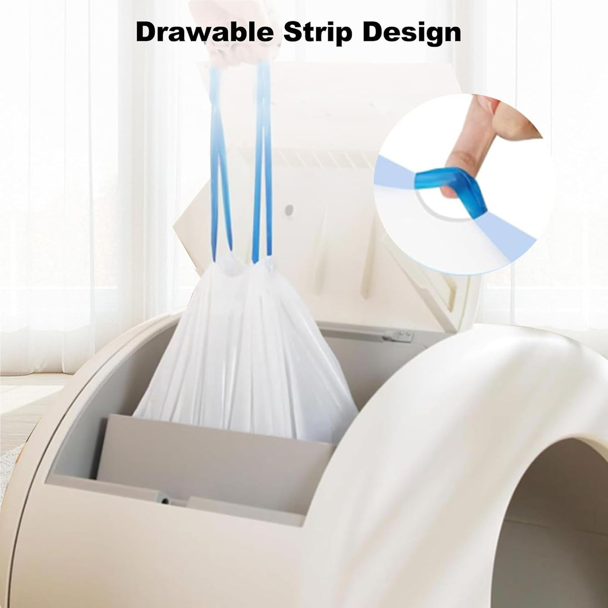Automatic Litter Box Accessories Liners 60 PCS