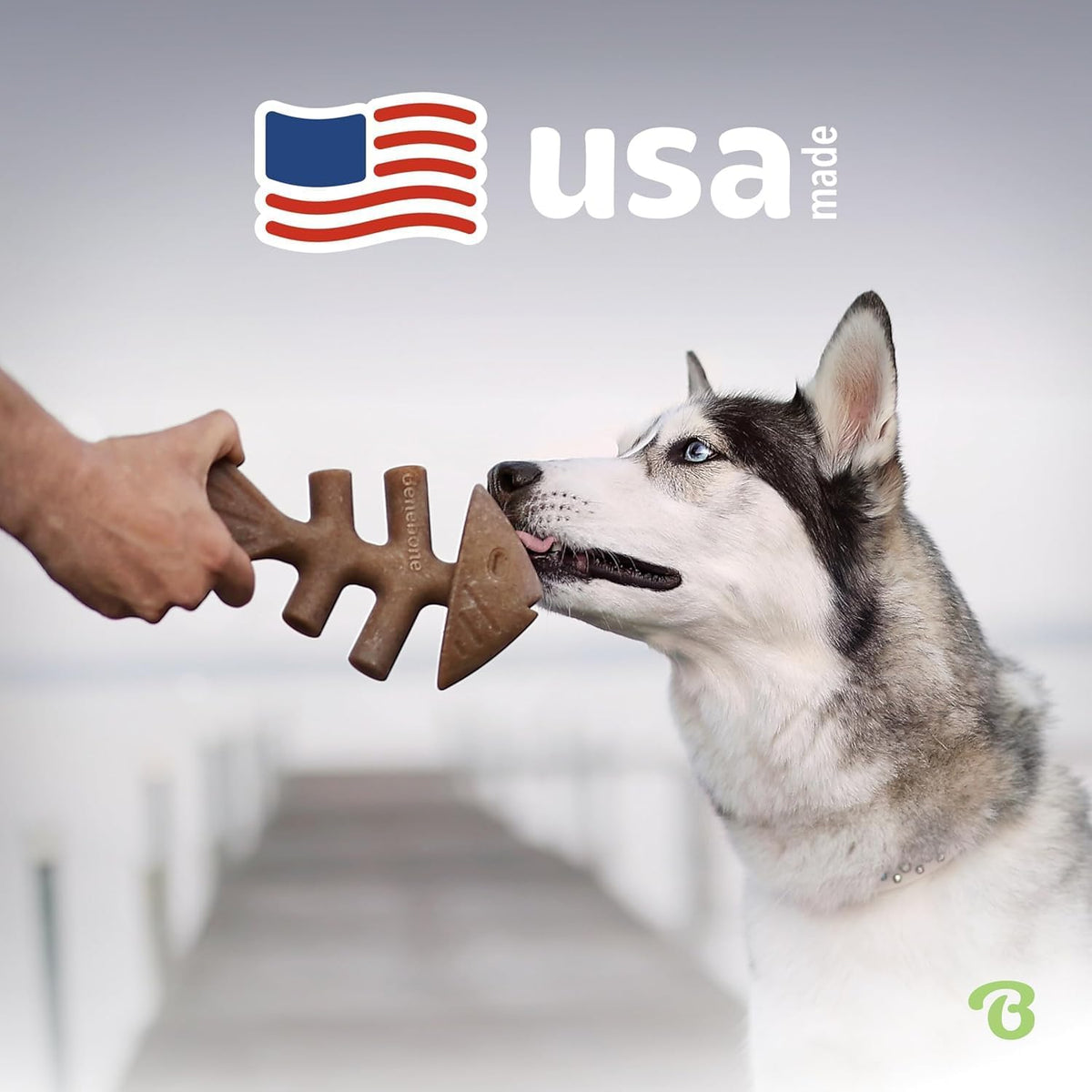 Benebone 7-Pack Dog Chew Toys for Aggressive Chewers, Dog Bones, Medium | Durable, Multipack, Super Chewer, Made in USA, Dog Bones, Long-Lasting, Keeps Them Busy