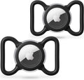 Waterproof AirTag Holder for Dog Collar, Soft Slide-On Dog AirTag Holder